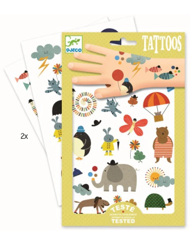 Tatuatges Cosetes boniques | Tatuatges temporals infantils