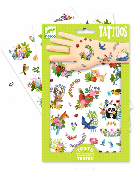 Tatuajes Primavera | Tatuajes temporales infantiles