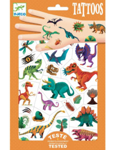 Tatuajes Dinosaurios | Tatuajes temporales infantiles