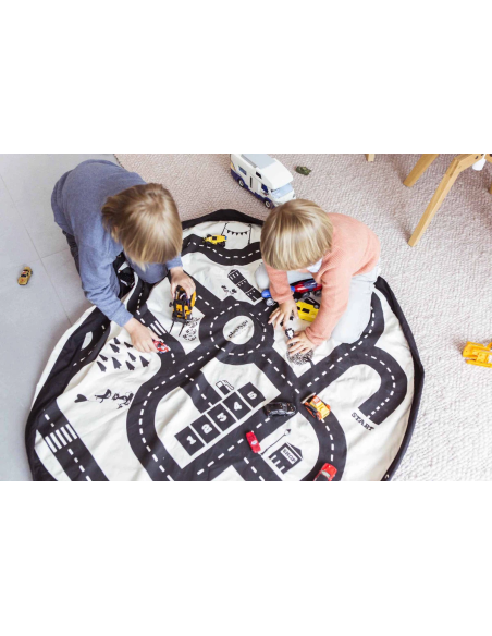 Play&Go Roadmap | Manta de joc i bossa guardajoguines