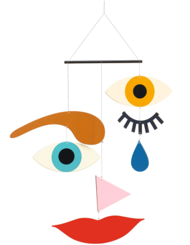 Móvil decorativo de madera Picasso Expression | Djeco