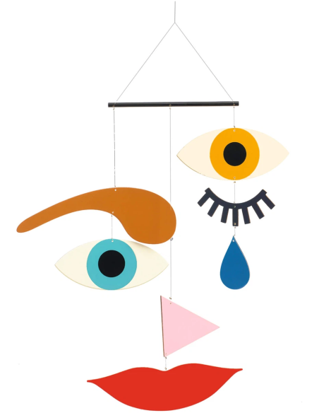 Móvil decorativo de madera Picasso Expression | Djeco